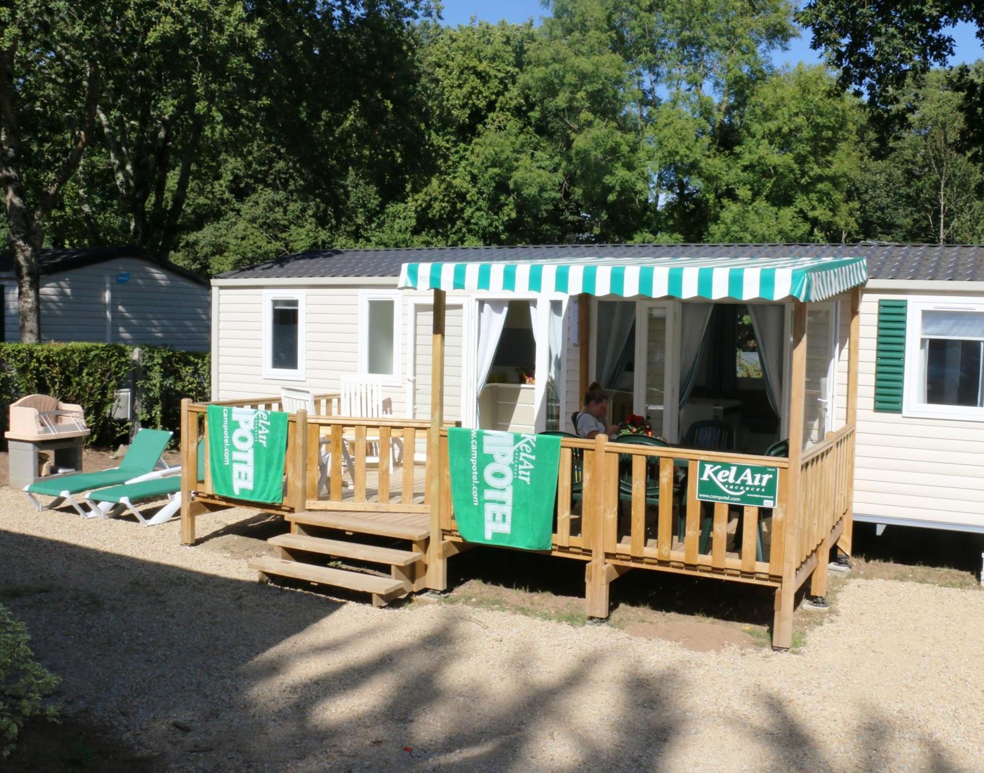Mobile Homes By Kelair At Camping Sylvamar 拉本讷 外观 照片
